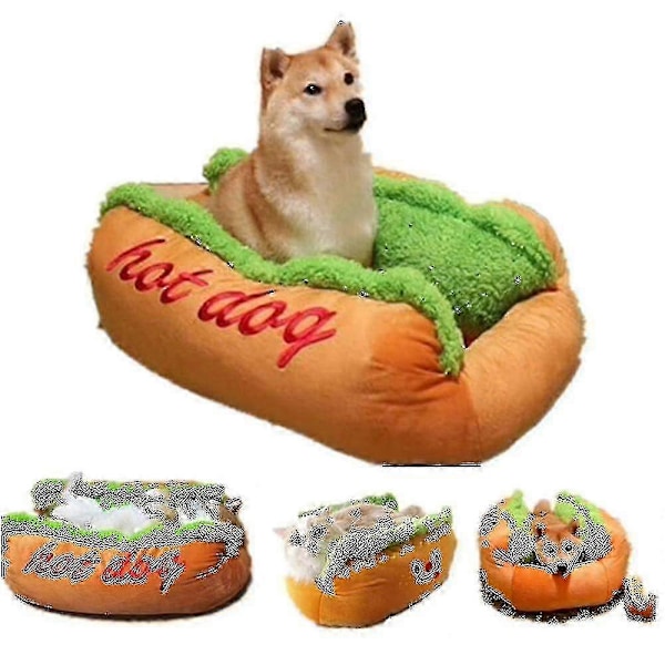 Hotdog Design PP Bomuld Dyb Søvn Senge Til Små Hunde(bedst) | Fruugo Se(gratis fragt)