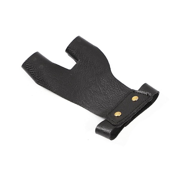 Toparchery Skyttehandske Skydd - Skyttehandsskydd (Svart, Vänster Hand)