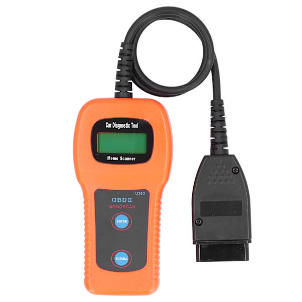OBDII-motorfelkodsläsare LCD-display Professionellt diagnostiskt verktyg för bilar lastbilar