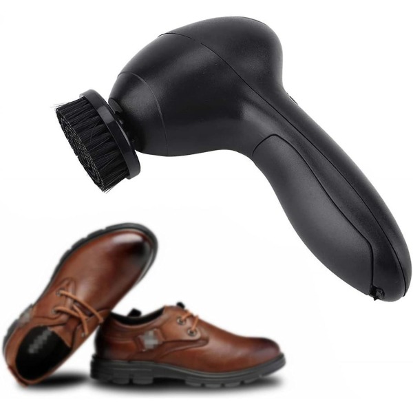 Elektrisk skopolerer med 4 utskiftbare børstehoder for skopleie og reisegave til menn