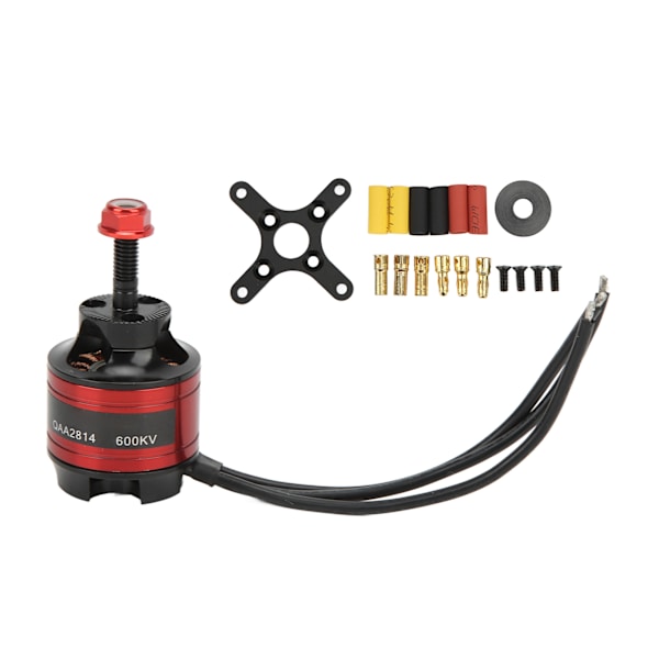 2814 600KV Borstlös Motor för Fjärrkontroll Fast Vingad Drone 14 Poler Borstlös Motor Del CCW