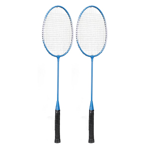 LEIJIAER Badminton Racket Offensiv Järnlegering Lätt Bekväm Grepp Sport Badminton Racket Blå