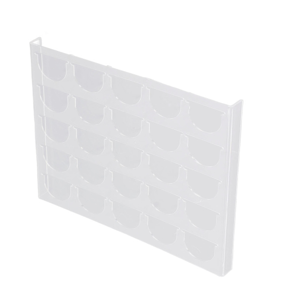 Kapselholder under skuffelagringsskuff Kaffeekapselholder for 25 kapsler for Vertuoline