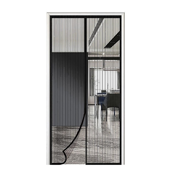 Heavy Duty Magnetisk Rullbar Dørskjerm - 32\" X 80\" - Perfekt Beskyttelse for Hunder og Isolerte Dører