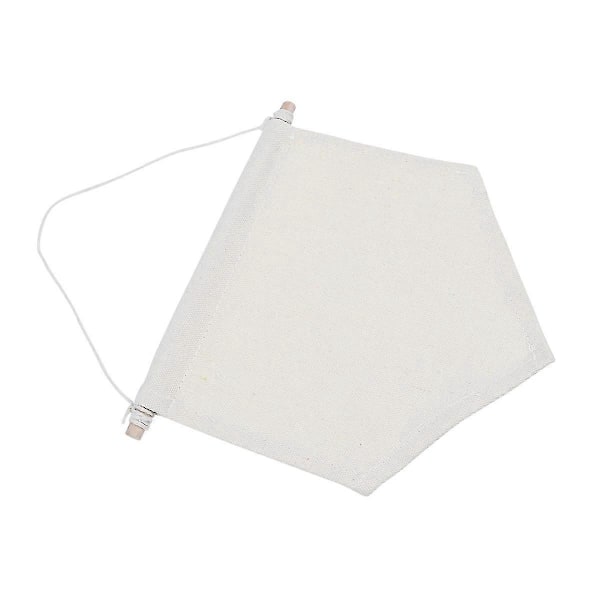 Hängare Hållare Enkel Tom Canvas Banner Vägg Hängande Nål Banner Badge Canva Vägg Banner Vimpel Banner Dekoration Hem