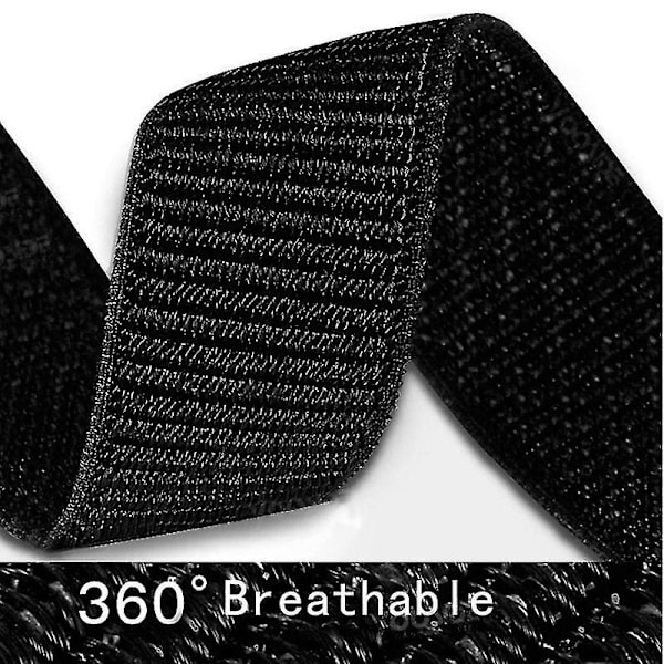 Justerbar nylon klokkestropp for Huami Amazfit T-Rex / T-Rex Pro / Ares - Svart Blå