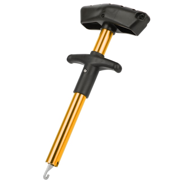 Bärbar TShape Krok Ta bort Verktyg Lossare Fiskkrok Extractor Havsfisketillbehör (guld)