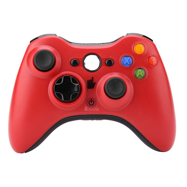 Trådlös handkontroll för XBox 360 spelkontroll Gamepad för XBox 360 för Win/XP/MAC (röd)