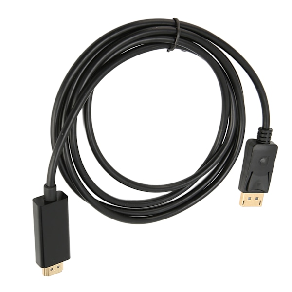 DP til High Definition Multimedia Interface-kabeladapter 4K-opløsning bærbar videoforbindelseslinje til kontor