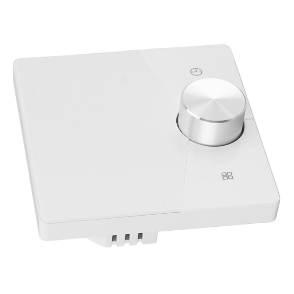 Termostat ABS Svart Smart Programmerbar WiFi Digital Pekskärm LCD Färg Termostat för Hushåll Vit
