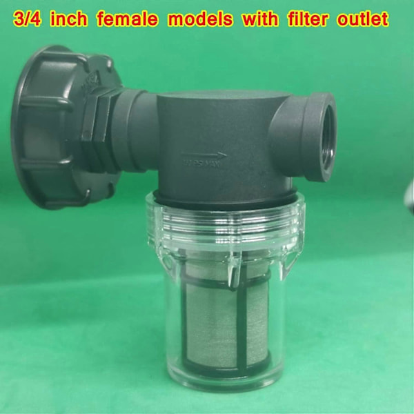 IBC Tank Adapter Ventil Kran Plastkran Slanganslutning Ton Fat Koppling Adapter för Regnvattenuppsamlare Kopplingsutlopp 12X12.5X7.5cm
