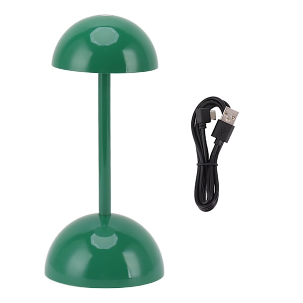 Barnläsningslampa Steglös Dimning 3 Färgläge USB-laddning Enkel Stil Barn Skrivbordslampa för Familjekontor Skola Grön
