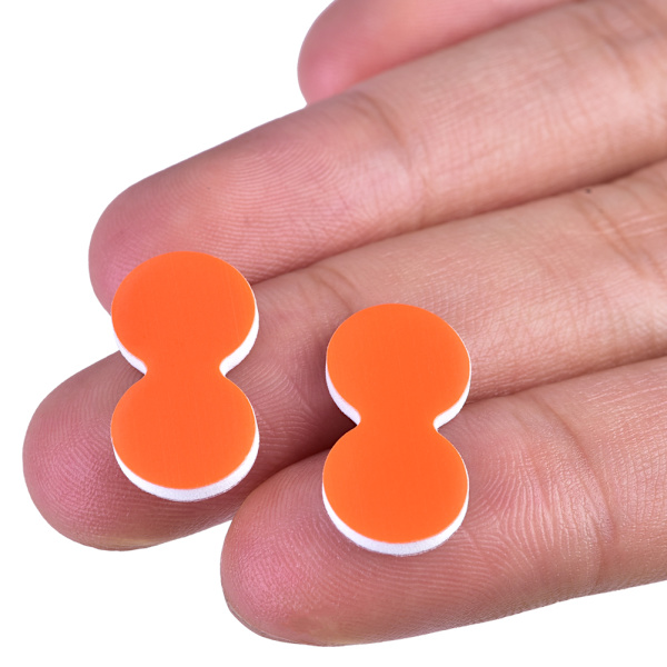 EVA Fluefiskeri flåd Strike Indicator Tackle tilbehør - 24 stk (orange)