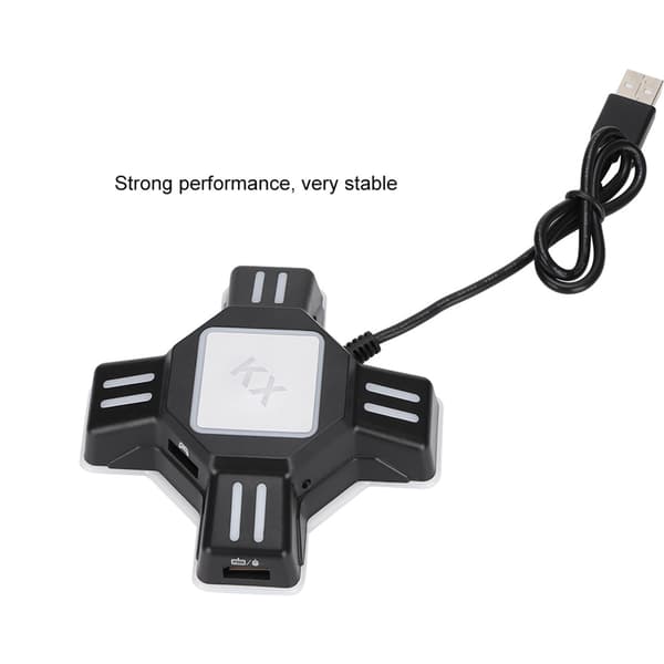 Gamepad-omformer for PS4/PS4 Pro/PS4 Slim/XBOXOne/XBOXOne S/XBOXOne X/PS3/PS3 Slim/Switch