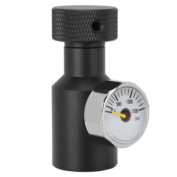 TR21-4 CO2-regulatoradapter, sodavandsflaskepåfyldningsadapter med måler 0-1500psi