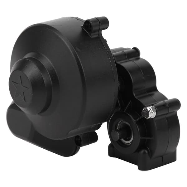 Sort gearkasse transmissionsboks samlingstilbehør til SCX10 90046/90047 1/10 RC Crawler