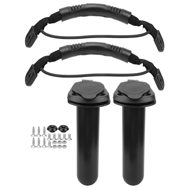 Kanot Oblique Fast Fiske Stativ Nylon Remband Handtag Fast Spänne Utrustning Set