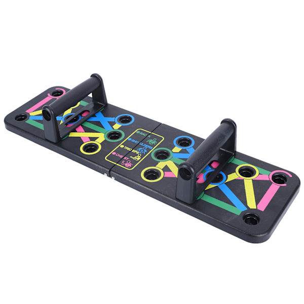 Monitoiminen Push Up Board Stand Fitness Workout Training -kuntosalin harjoitustyökalu miehille ja naisille