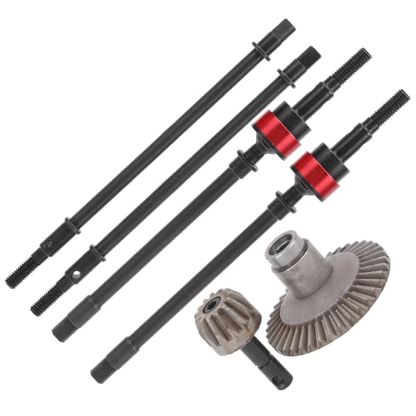 Forreste bageste drivaksel med gearudskiftningsdele egnet til Axial SCX10 1. generation