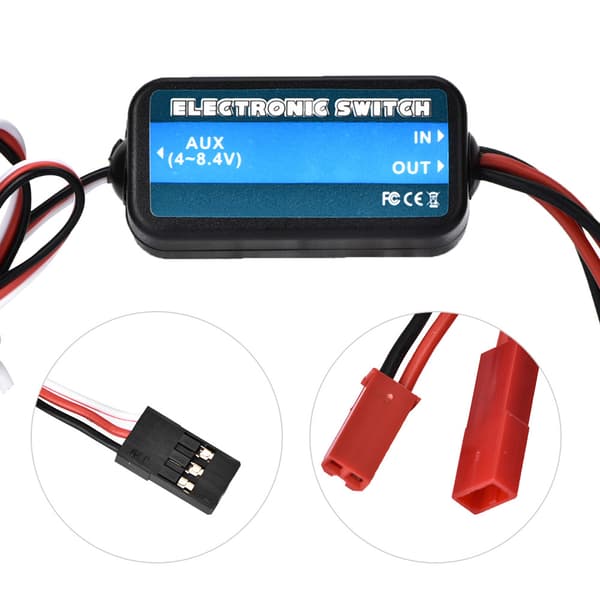G.T. Power Elektrisk Bryter Erstatningsdel Tilbehør for 1:10 RC Bil