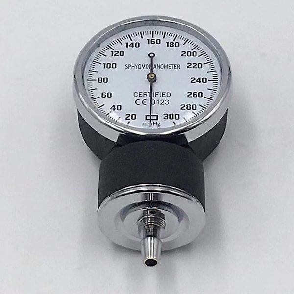 Musta Aneroid Baumanometer - Verenpainemittari Kotelolla, Sphygmomanometri Tensiometri Käsivarren Mittaukseen