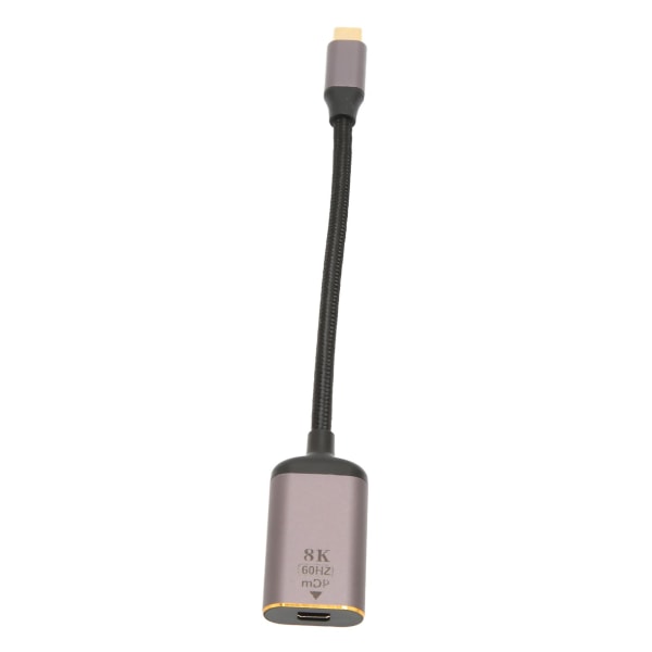 USB C til Mini DisplayPort-adapter 8K 60Hz Plug and Play USB C hann til mini DP hunnkabel for USB C-enheter