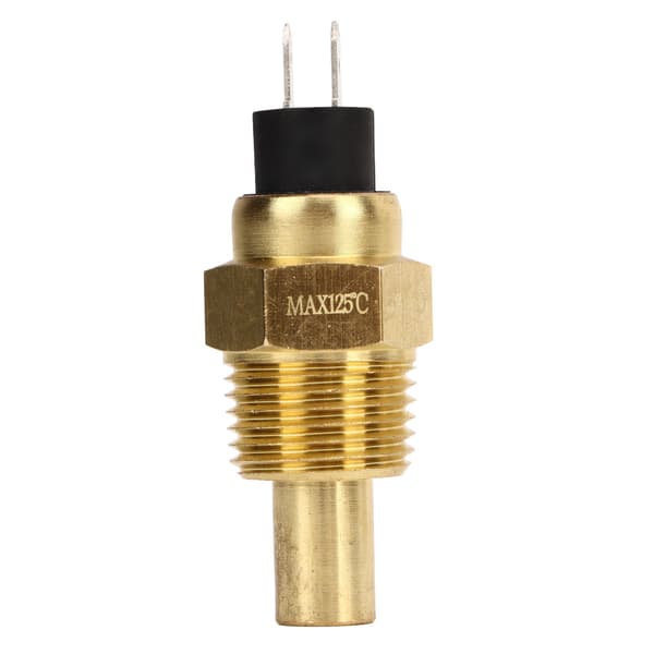 Vandtemperaturføler 3W 1/2 NPT Sensorstik til VOD Dieselgenerator Maksimalt 125℃ 6 til 24V