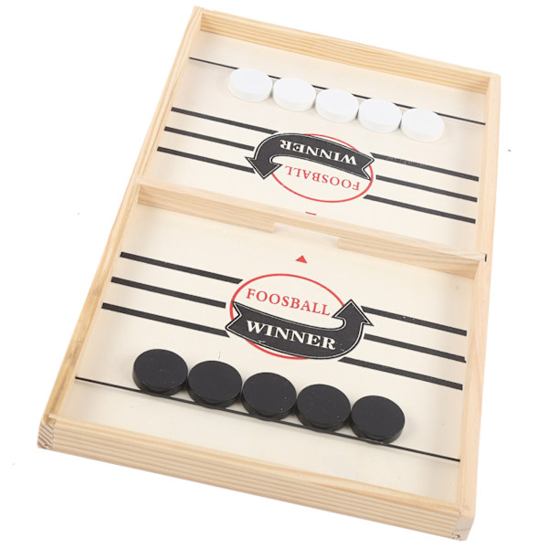 Stort trebord hockeyspill for foreldre og barn, interaktivt sjakkspill for barn
