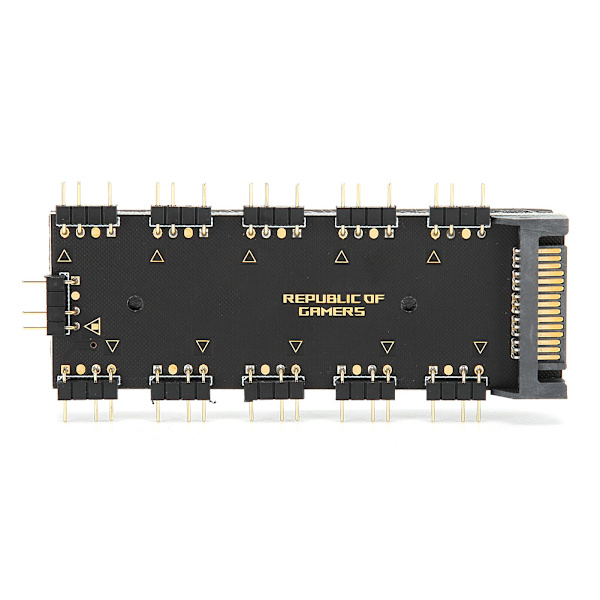 Hub Splitter Kaapeli CPU Jäähdytys Hub Electron PC-tietokone AURA RGB-sovitin 5V SATA-virtalähde versio 5V SATA-virtalähde