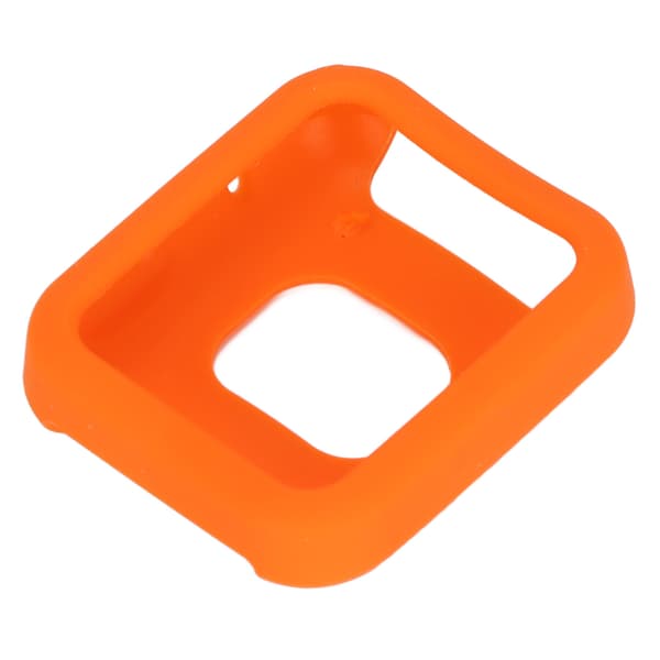 Smart Watch Protector Fuld Kant Silikone Bumper Etui Stødsikker til Mi Watch Lite til Redmi Smartwatch Orange