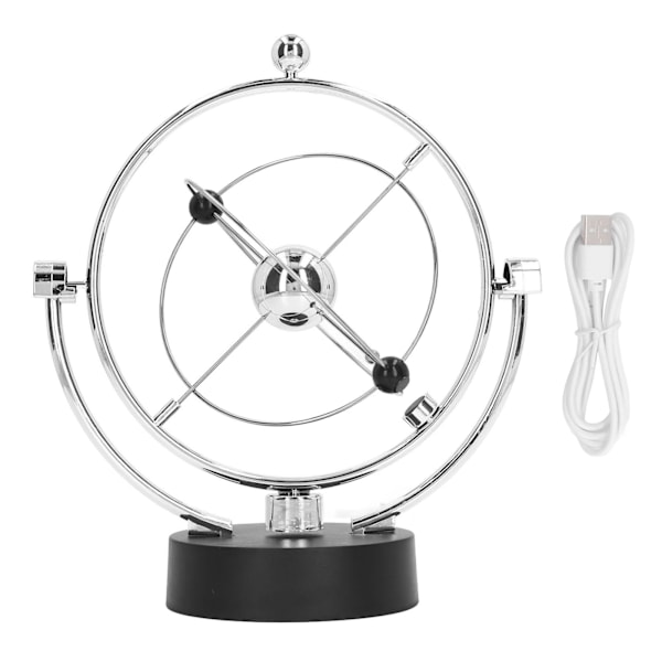 Evig bevegelsessvingball elektronisk solsystem magnetisk svingenergi bane skrivebordsornament