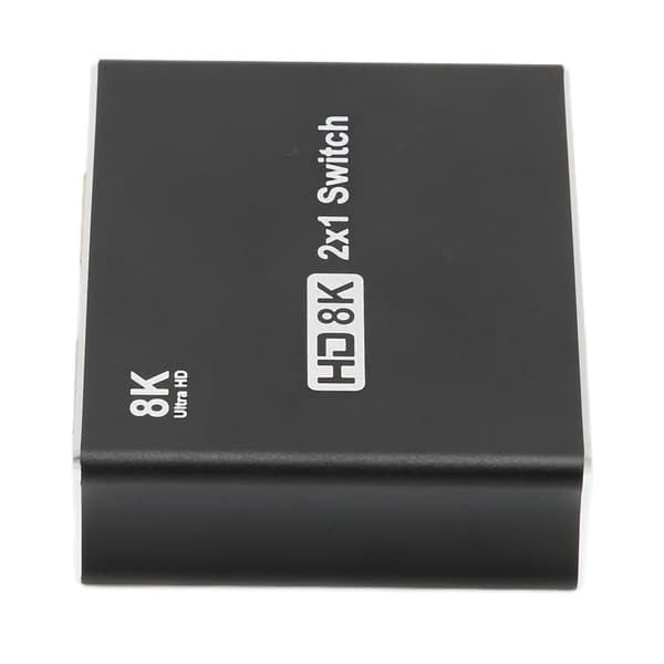 HD Multimedia Interface Switch Höghastighets 48 Gbps 8K 60 Hz 2 in 1 ut-switch för HDTV-projektor Dator
