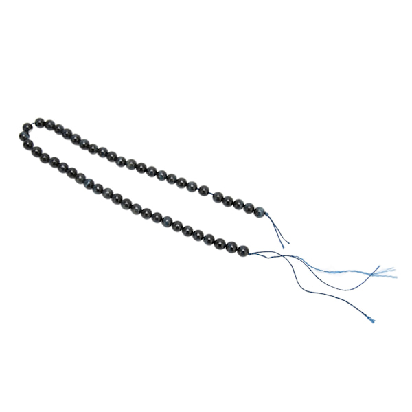 Tiger Eye Stone String Dekorativt Armbånd Anheng for DIY Håndverk Pynt 8mm Diameter Perle