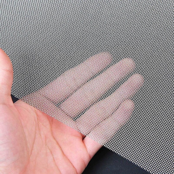 2-pak 20 Mesh 304 Rustfrit Stål Trådnet til Rottetæt Metal Luftventil (210 x 300 mm)