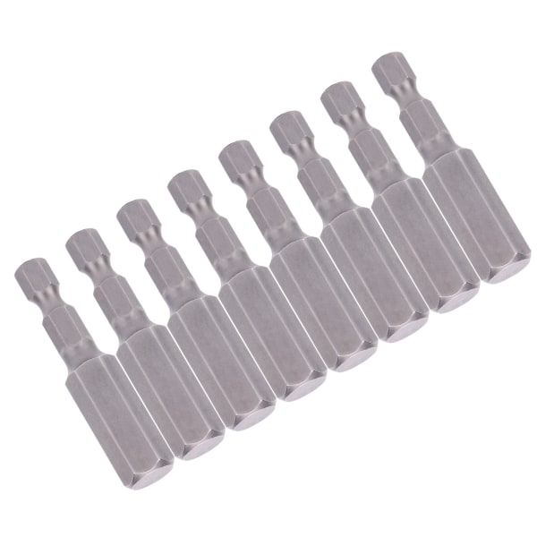 10 stk elektriske skrutrekkerbits erstatning magnetisk sekskantet tilbehør 50 mm