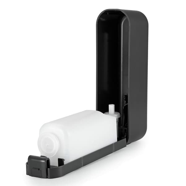 300 ml manuel sæbedispenser tryk ABS vægmonteret brusegelbeholder til hjemmehotel sort
