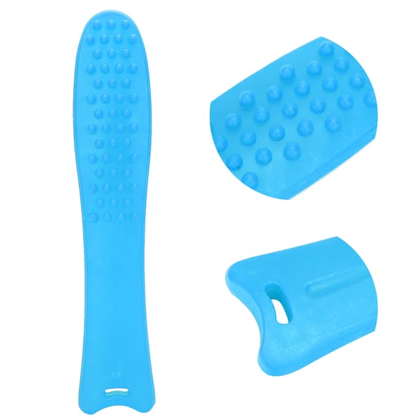 Elastisk Massagehammare Klappstick Akupunktsmassager Meridianer Akupunktur Kroppsmassager Blå
