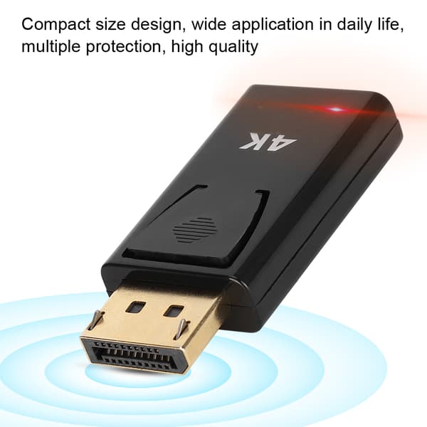 4K 920x1080P Display Port DP–HDMI-sovitin Win XP/7/8/10/Vista/Mac-käyttöjärjestelmille