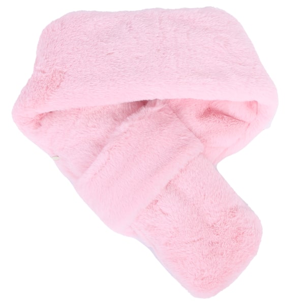 Elektrisk Värmehalshalsduk USB Vinter Varm Andas Tvättbar Unisex Nackvård WrapPink
