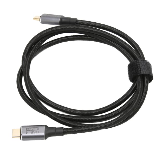 USB4-datakabel PD snabbladdning multifunktionell 40 Gbps höghastighetsöverföring HD 8K 60HZ typ C-datakabel 47,2 tum