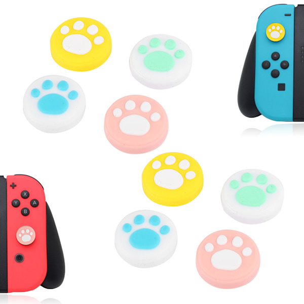 2 set kattklo tumgreppskydd för Switch-kontrollkepsleksaker med bra känsla001