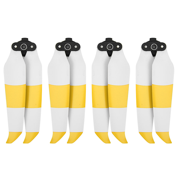 2 par propeller med lav støj, hurtigudløse propellertilbehør, der passer til Mavic AIR 2 DroneYellow White