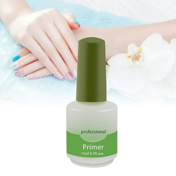 Profesjonell Nail Primer Natural Fast Air Dry Nail Prep Bond Primer for kvinner jente