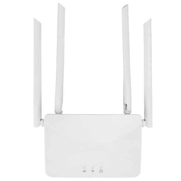4G LTE -langaton reititin 300Mbps Cat4 -mobiili-Wi-Fi-tukiasema SIM-korttipaikalla Euroopan alueelle 100-240V EU-pistoke