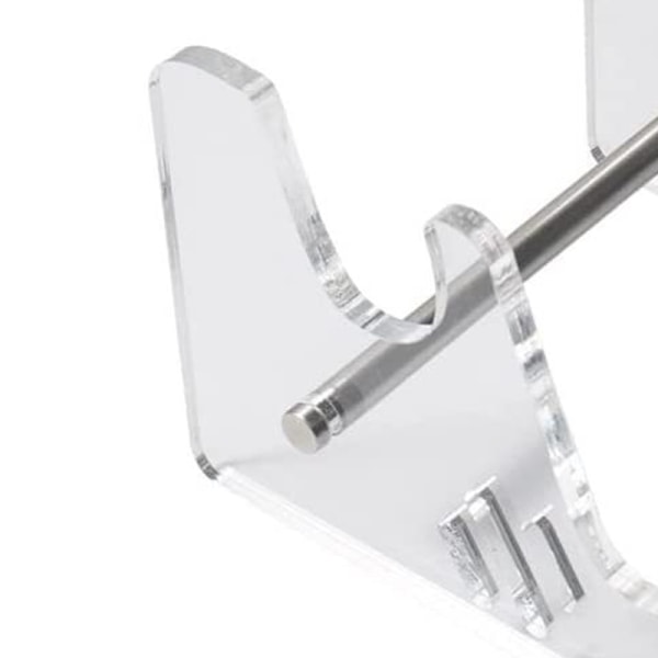 Tastatur Oppbevaringsstativ Avtakbart Klar Akryl Heving Tilt Mekanisk Tastatur Display Stand for Home 3 Layer
