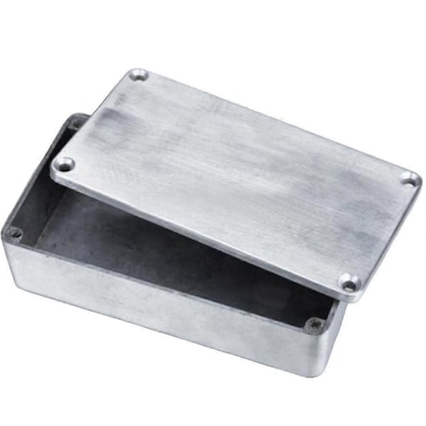 1590B Gjuten Metall Aluminiumlåda Kapsling för Gitarr Effektpedal