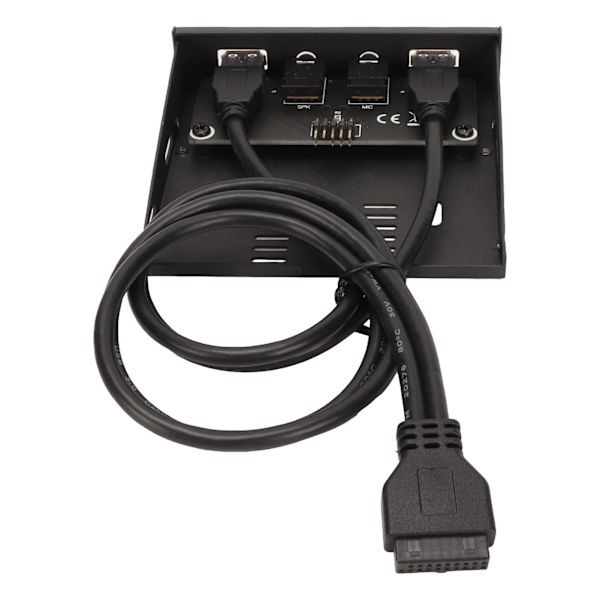 USB-frontpanel USB 3.0 4-porte Stabil transmission Jamproof Support Hot Plugging 3,5 tommer frontpanel til computertaske