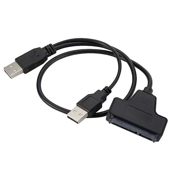 SATA till USB 3.2 Gen 1-adapter - Hög hastighet 5 Gbps för 2,5 tum SSD/HDD-hårddisk