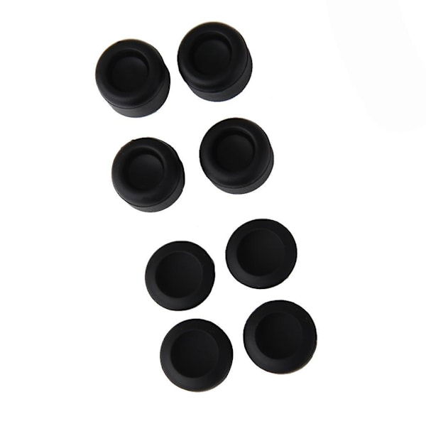 6 x 8st Premium Gummi Thumbstick Skydd Högre för Playstation 4 Kontroller