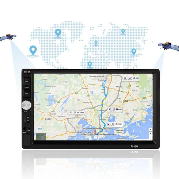 7 tuuman 2Din HD -auton multimediasoitin MP5-soitin USB/TF-stereovastaanotin FM-radiovideosoitin Handsfree-puhelu